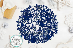 Assorted Christmas Ball Graphics for Holiday Crafts