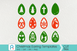Christmas Earrings Bundle: A Crafty Graphics Essential