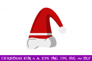 Christmas Hat Christmas Icon: Graphics for Local Branding