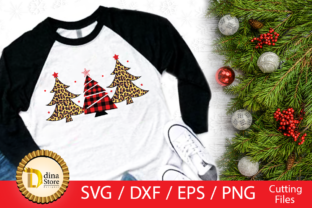 Christmas Trees, Red Plaid, Tiger: Graphics for Crafts