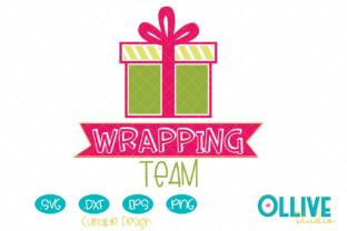 Christmas Wrapping Team: Graphics for Holiday Crafts