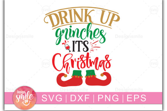 Drink Up Grinches: A Festive Graphics Asset for Crafts