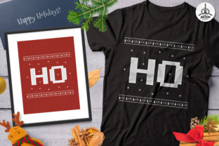 Funny Christmas Ho-Ho: Graphics & Print Templates