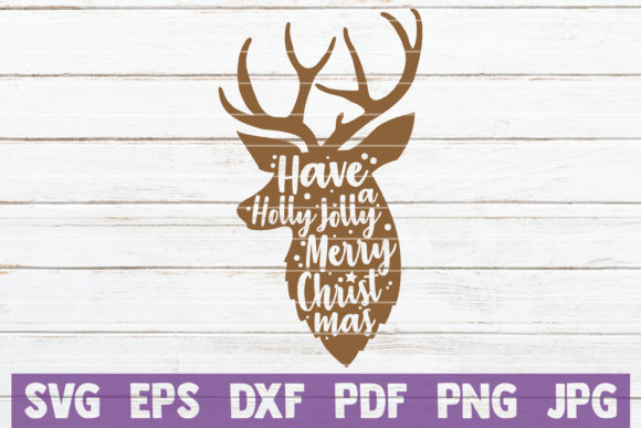 Have a Holly Jolly Merry Christmas Graphics for Crafts