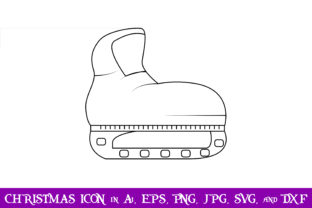 Ice Skate Christmas Icon: Graphics & Icons Review