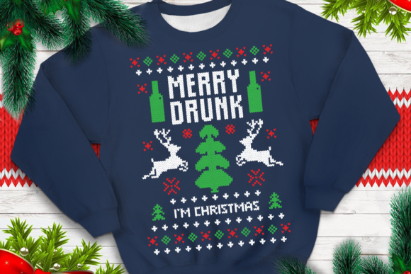 Merry Drunk a m Christmas: Embroidery Design Review