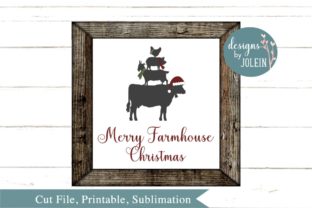 Merry Farmhouse Christmas: Graphics for Crafts Blogs