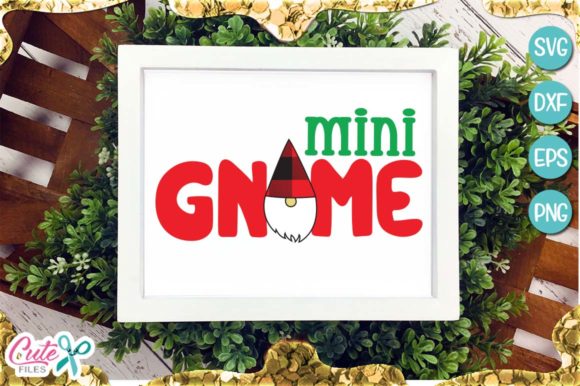 Mini Gnome Buffalo Plaid Christmas: A Perfect Graphic for Crafts