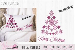 Snowflake Christmas Tree: A Versatile Graphics Asset for Crafts
