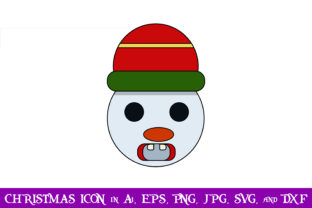 Snowman Head Christmas Icon: Graphics Review